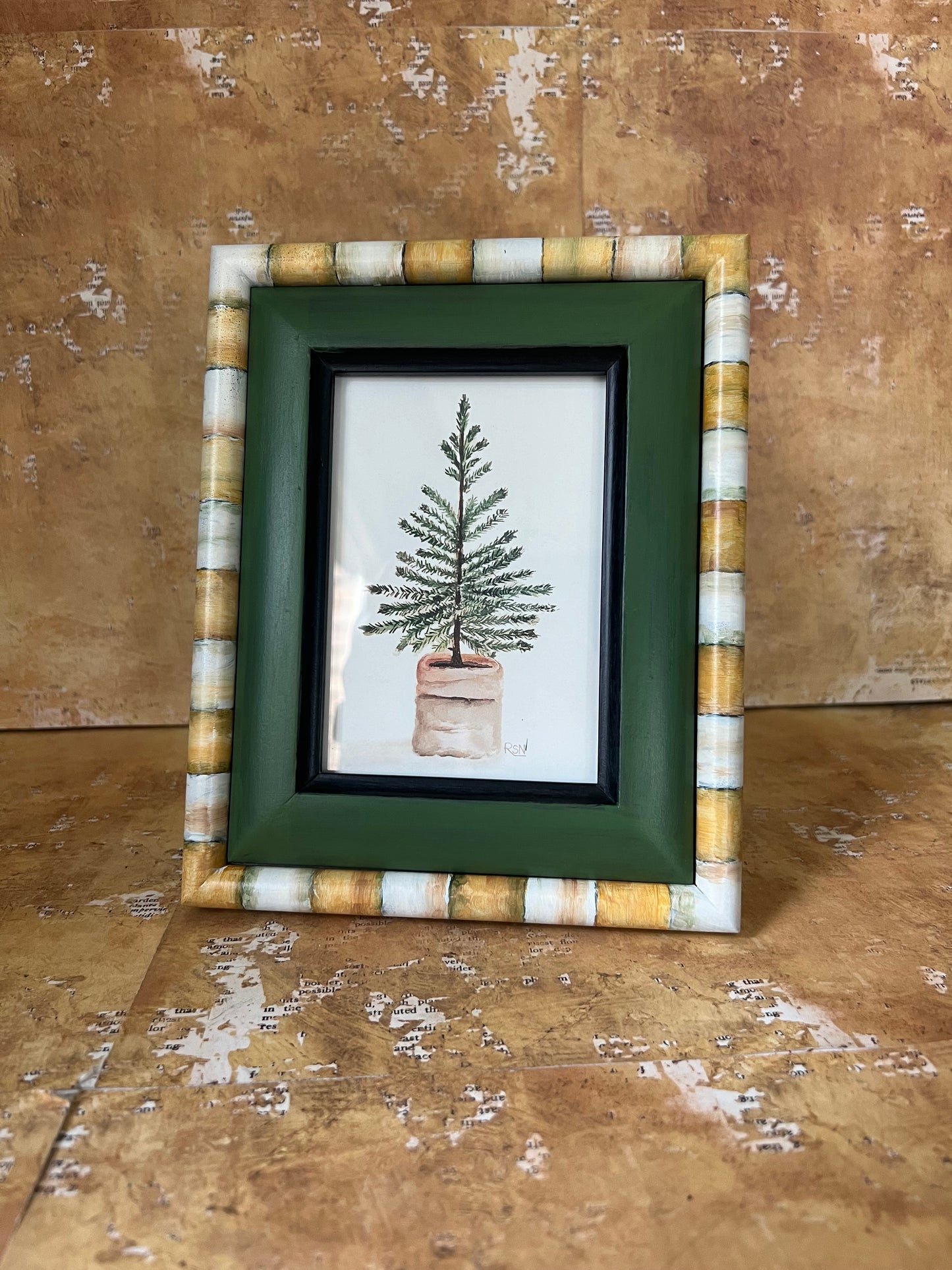 Frame with Egg-Cozy Chick