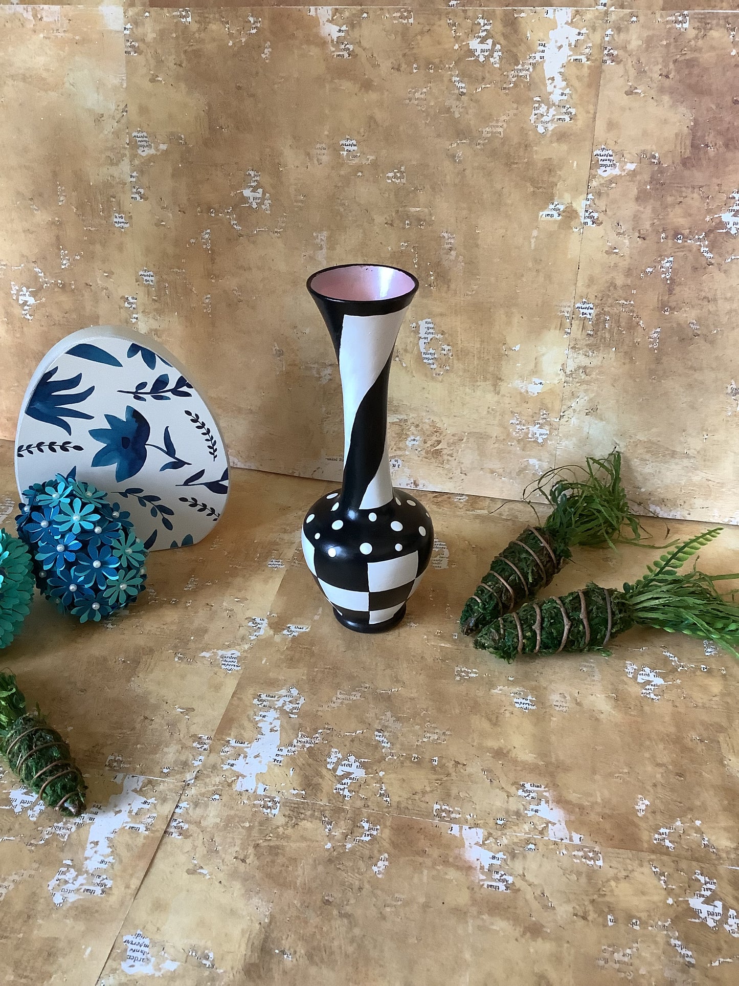 Swirling Dervish Vase