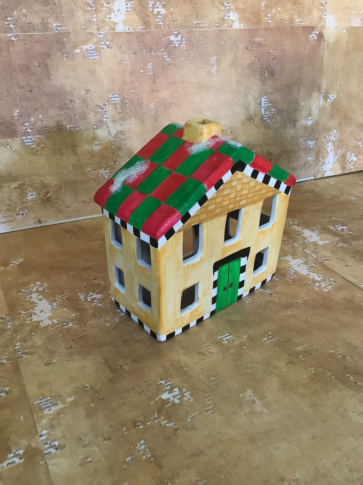Christmas Cottage, Green Door