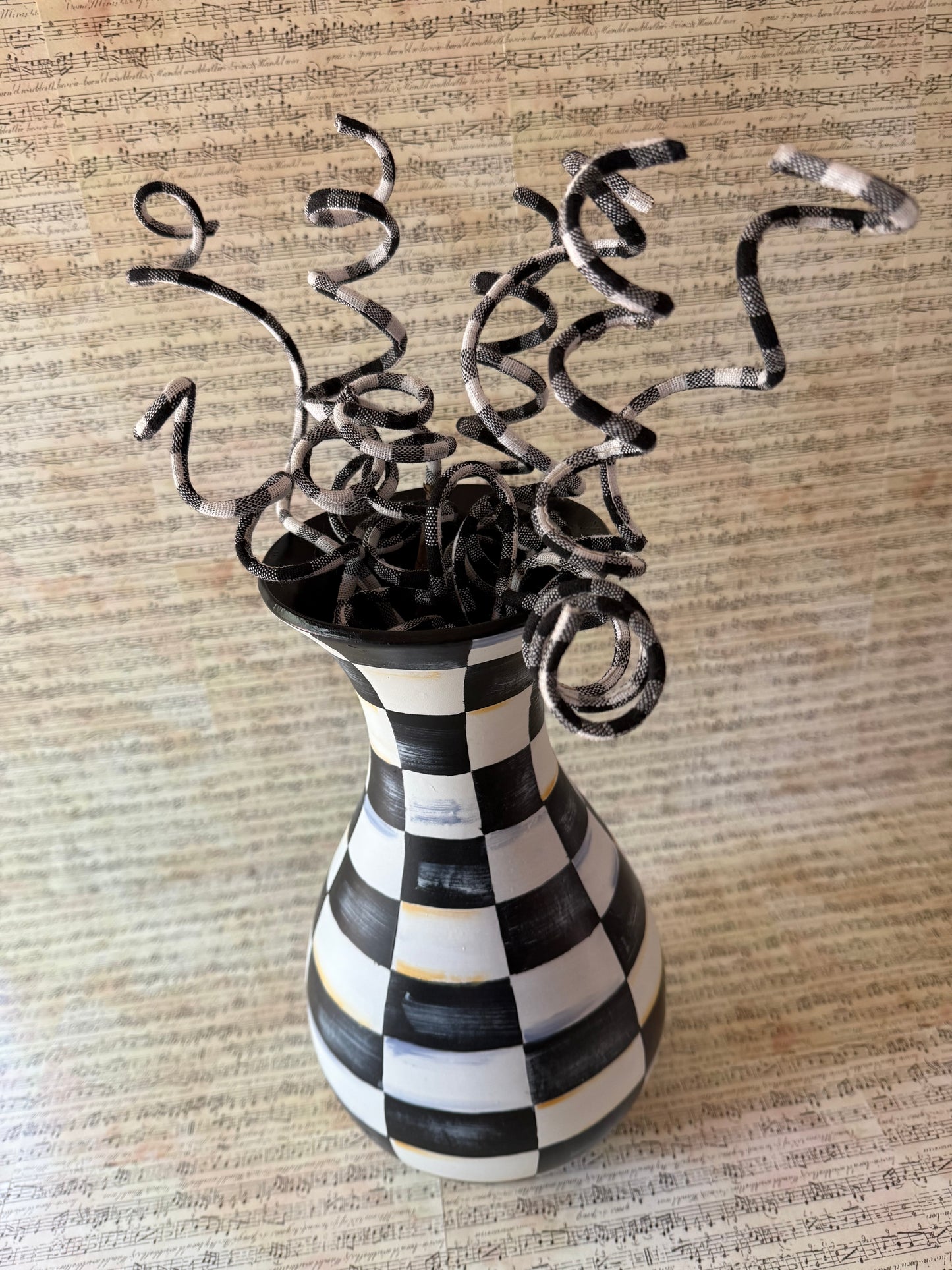Tall, Teardrop Shaped Vase