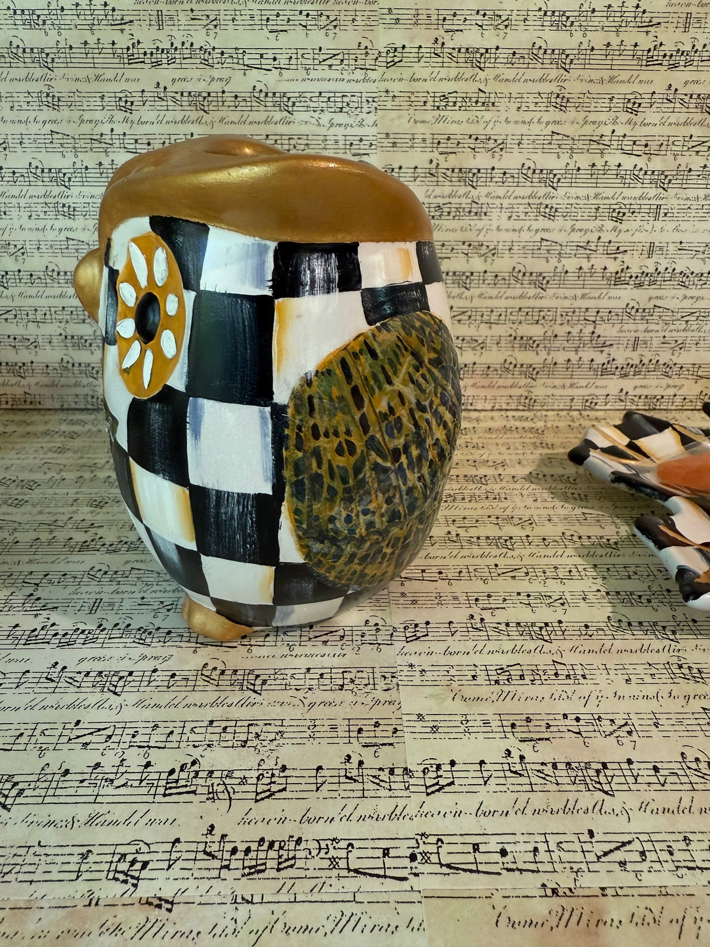 Owl Wing It Vase