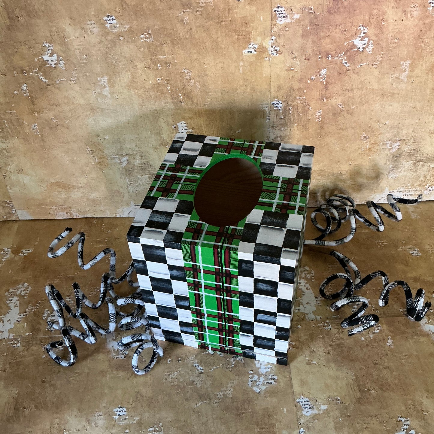 Holiday Tissue Box Cover