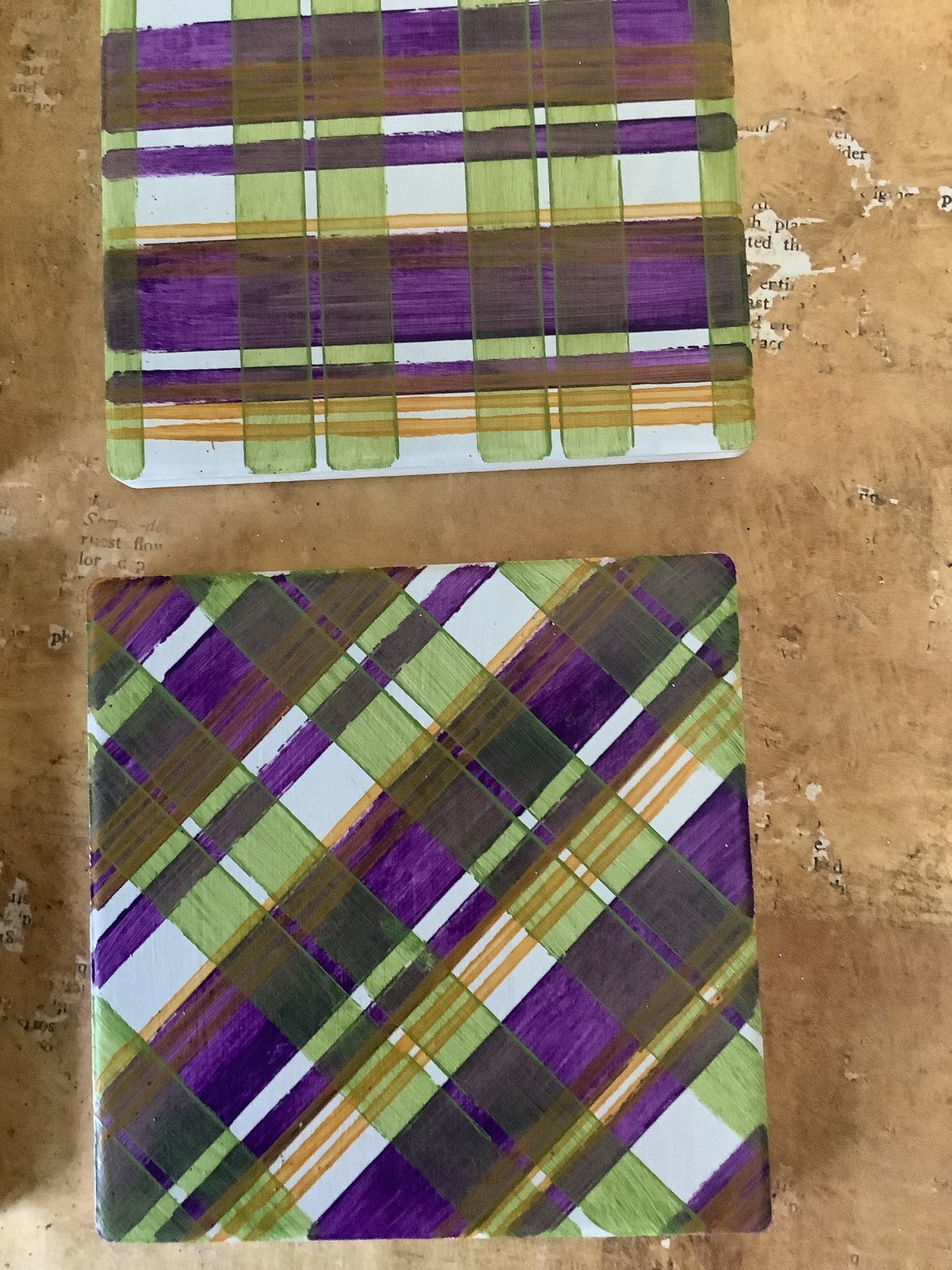 Mardi Gras coasters