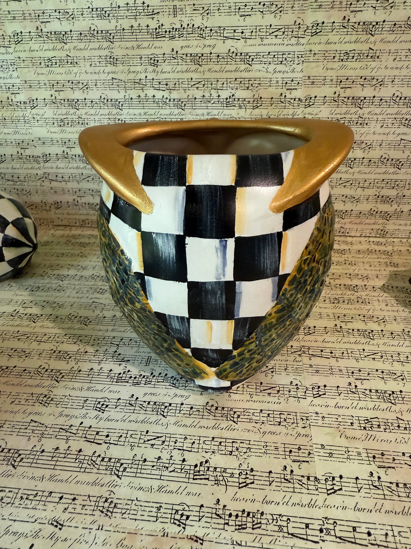 Owl Wing It Vase