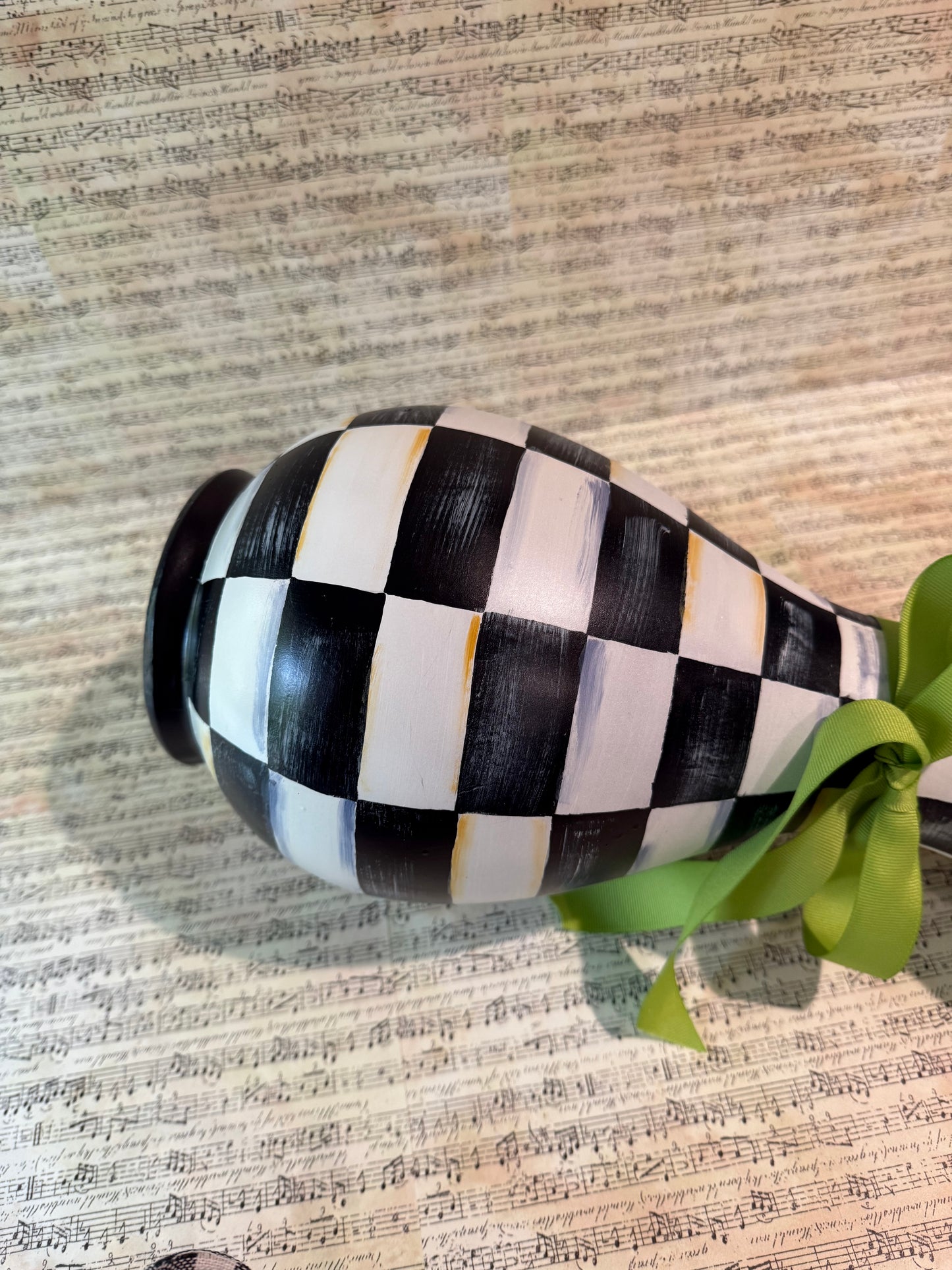 Tall, Teardrop Shaped Vase