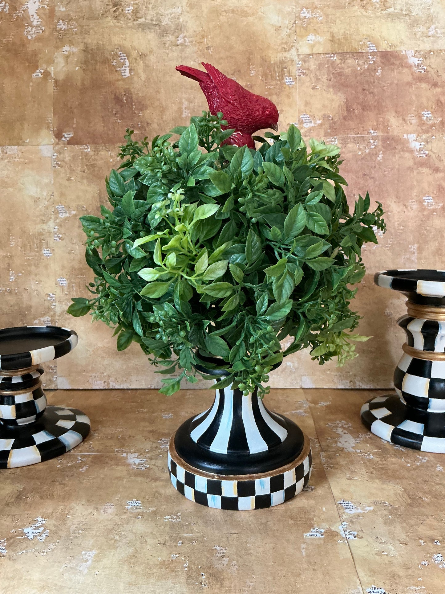 Cardinal Topiary