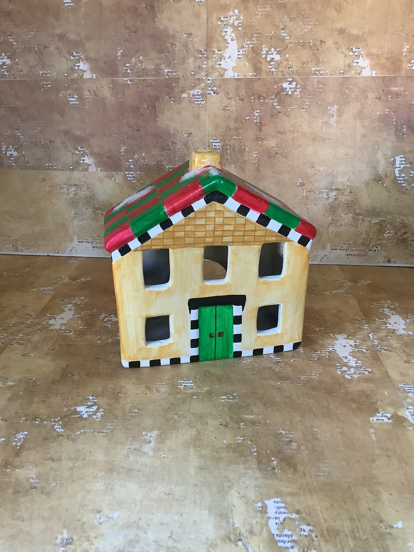 Christmas Cottage, Green Door