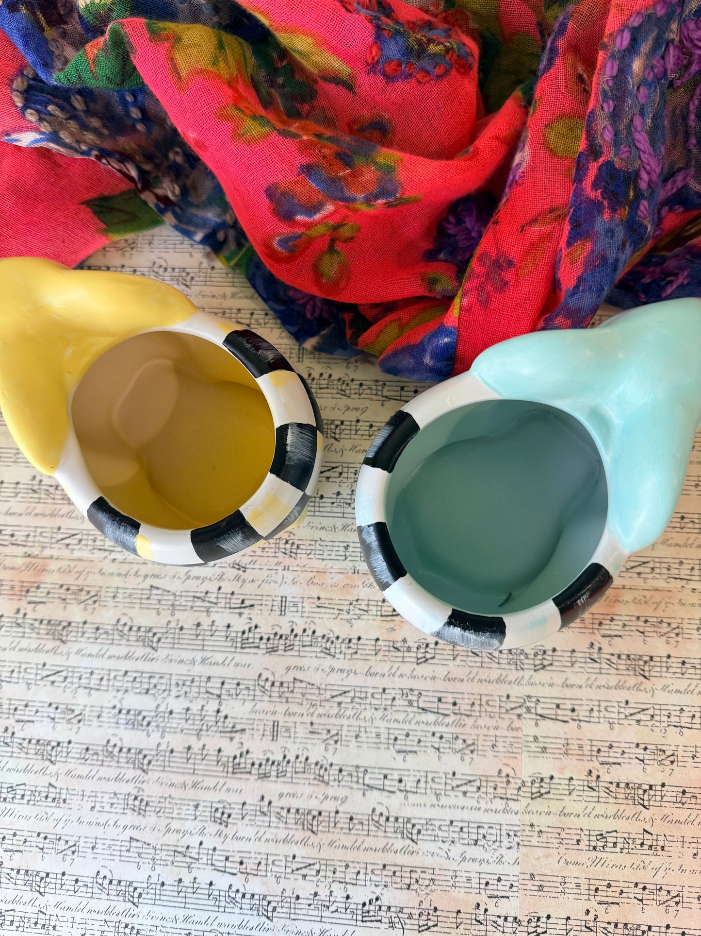 Pastel Bunny Planters