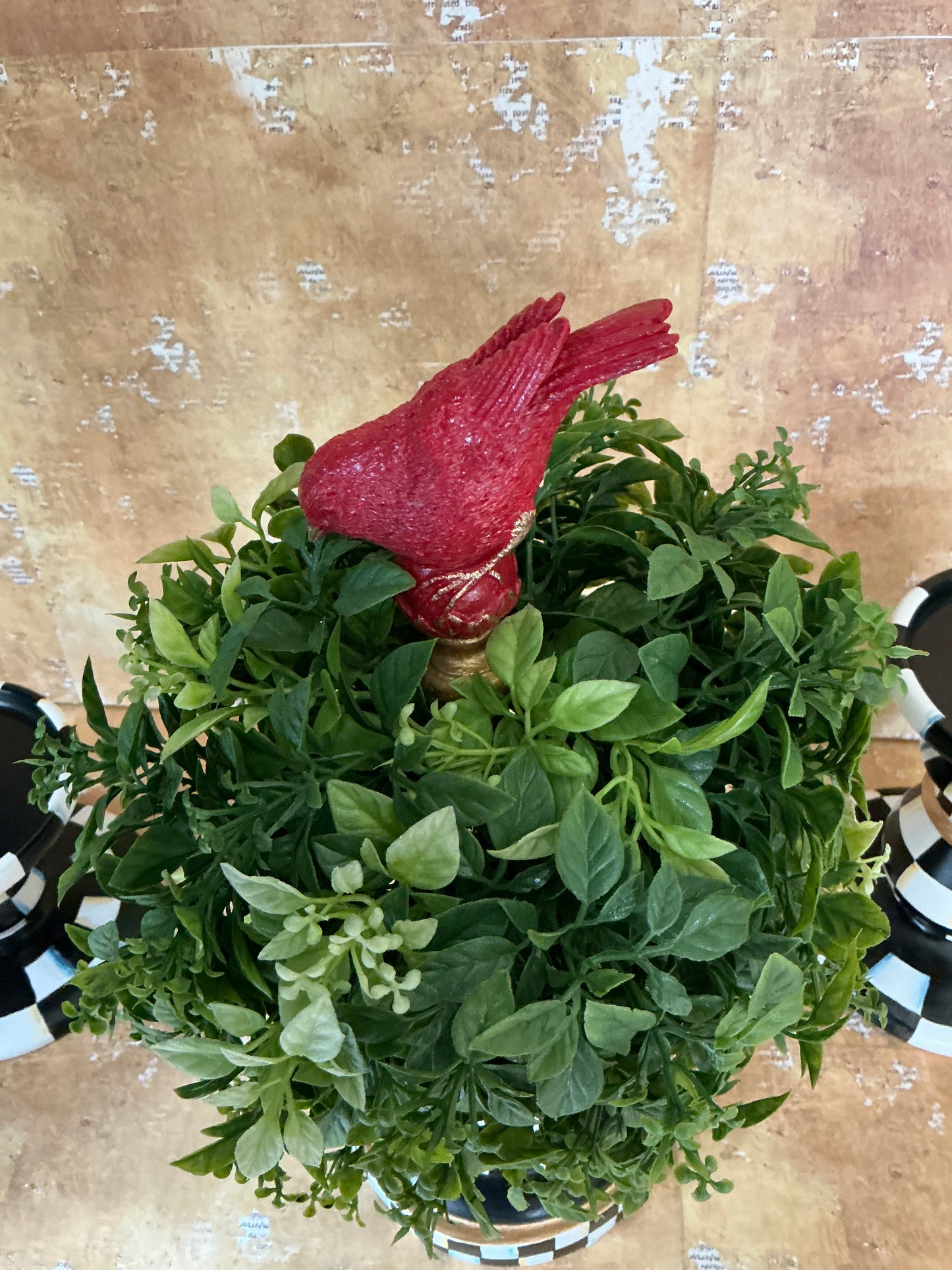 Cardinal Topiary