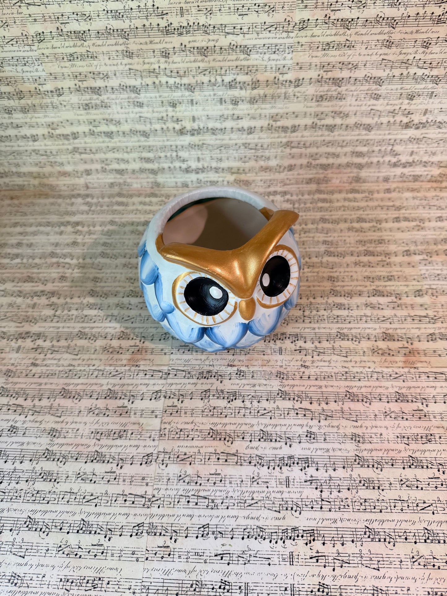 Big-Eyed Owl Planter