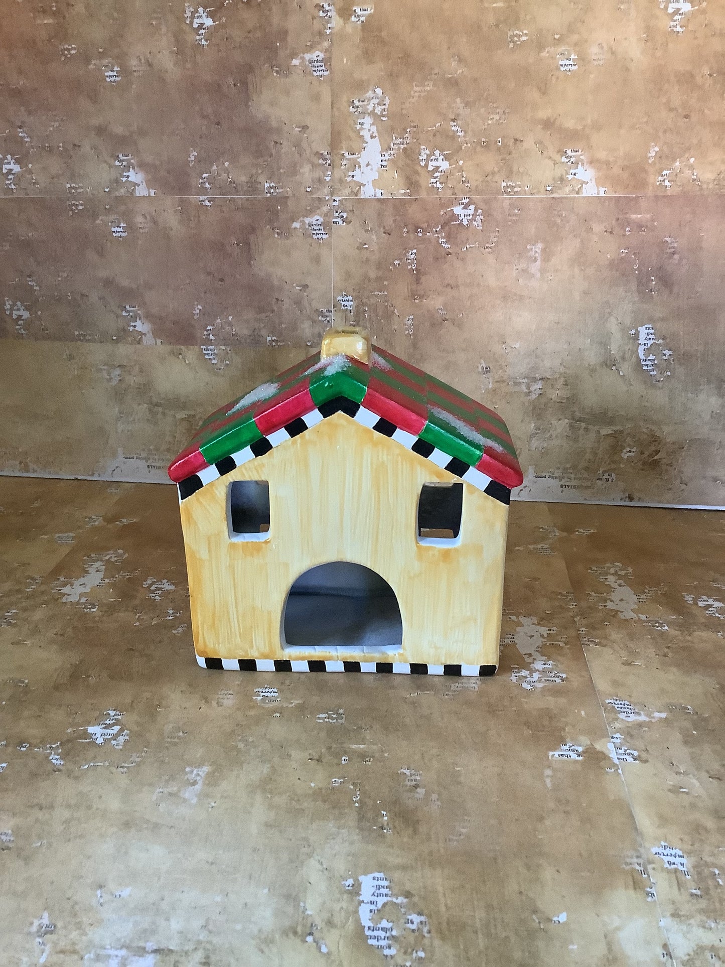 Christmas Cottage, Green Door