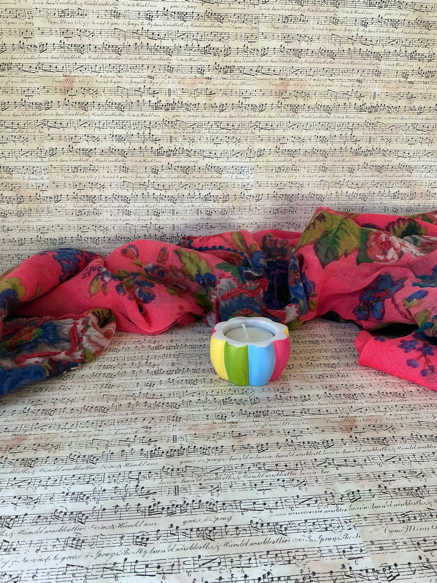 Hand Painted Tea Light Holders