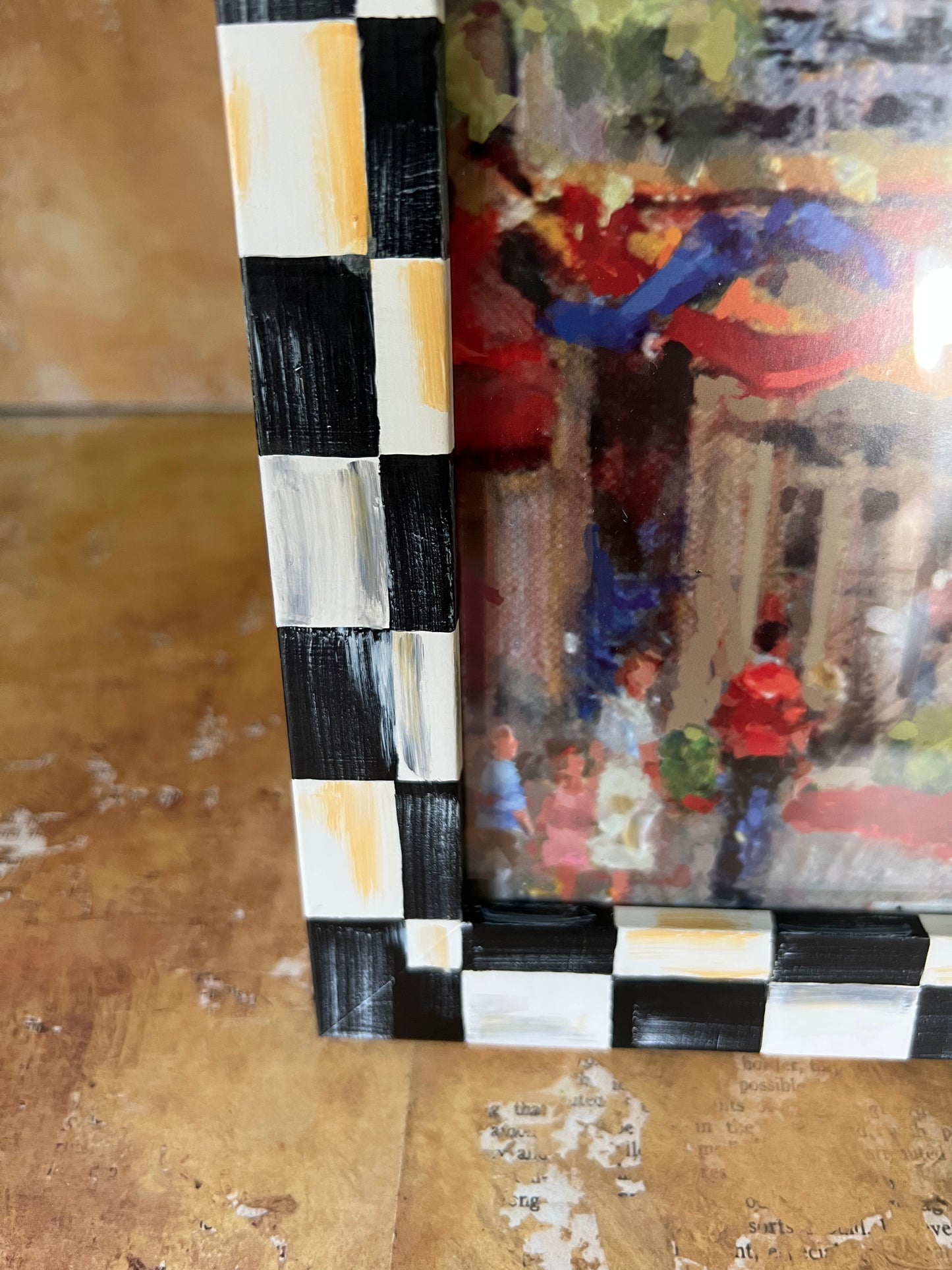 Stately frame