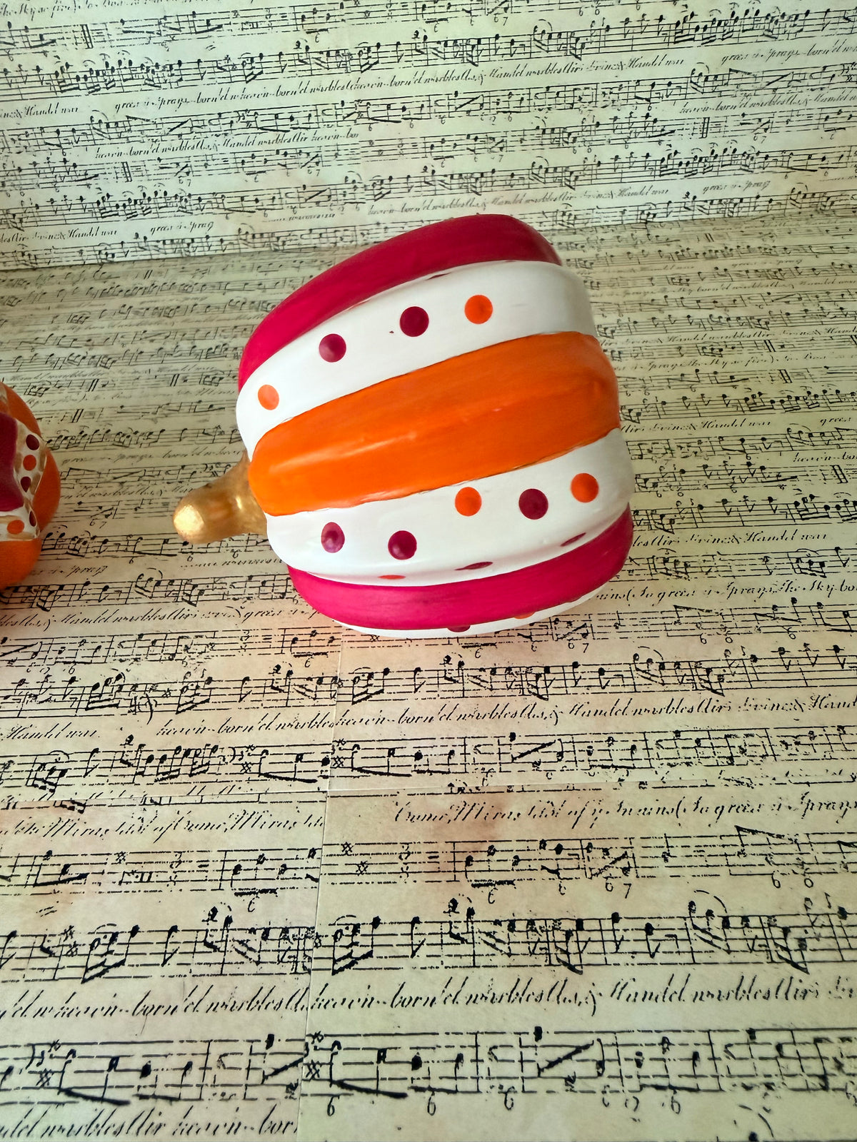 Pumpkins, Orange & Magenta