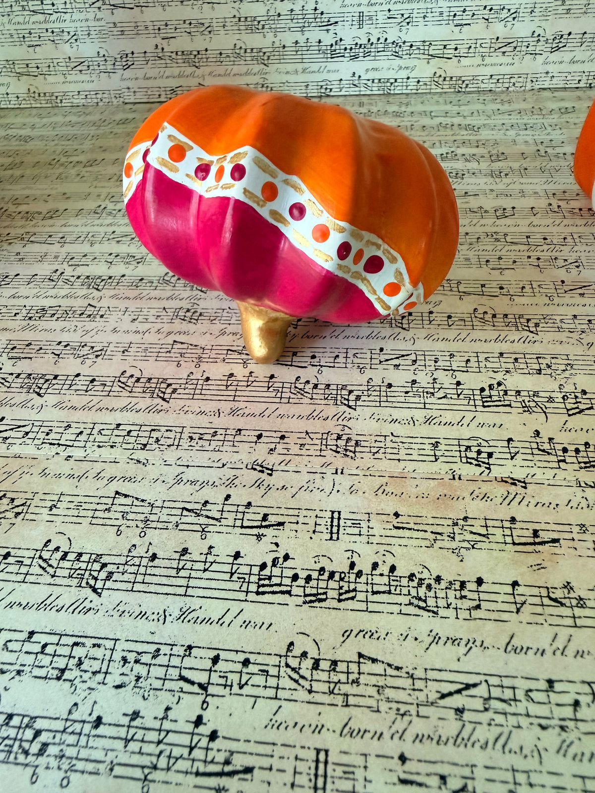 Pumpkins, Orange & Magenta
