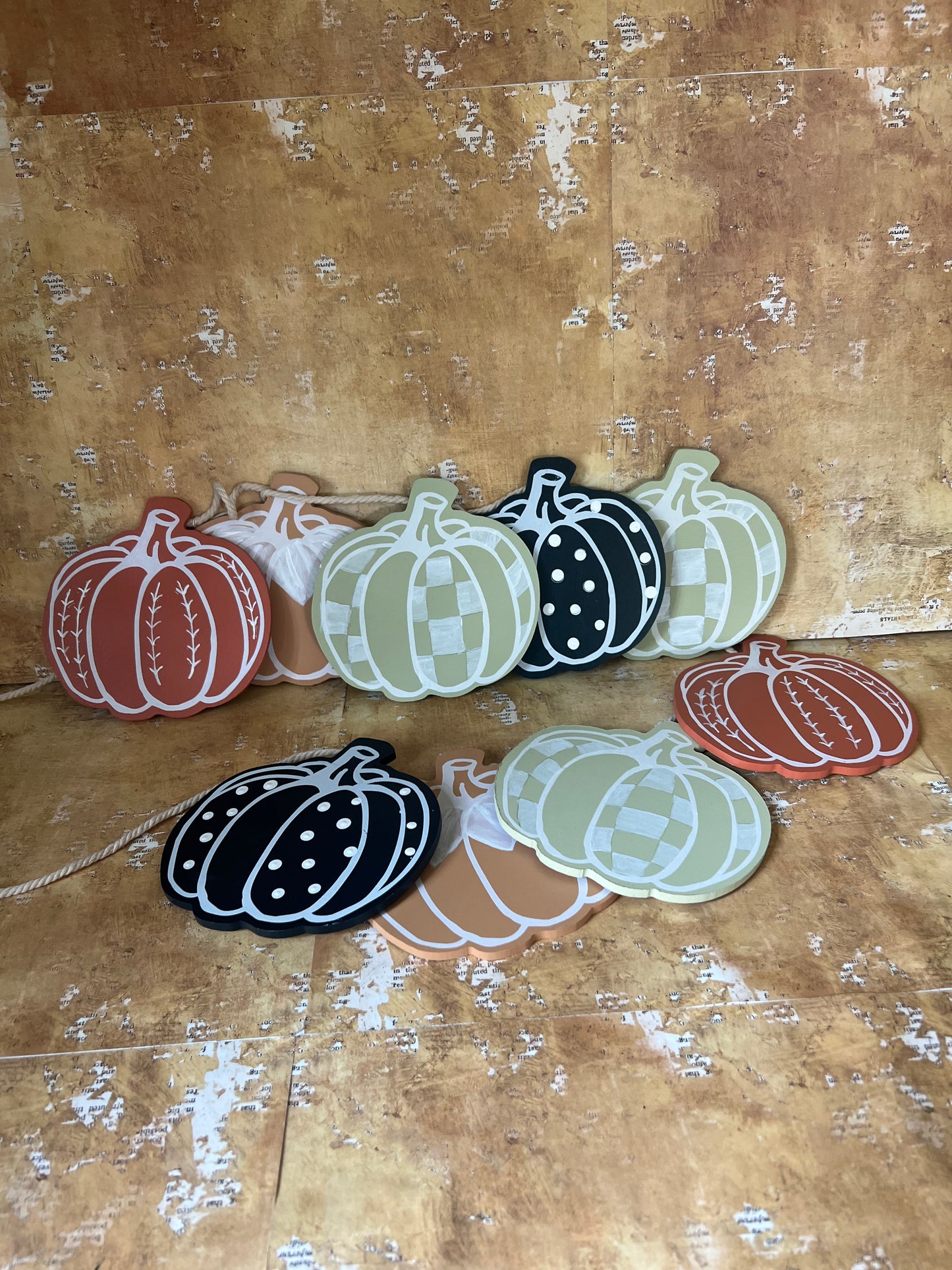 Pumpkin Garland