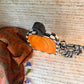 Freestanding Wooden Pumpkin