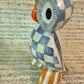 Big-Eyed Owl Figurine