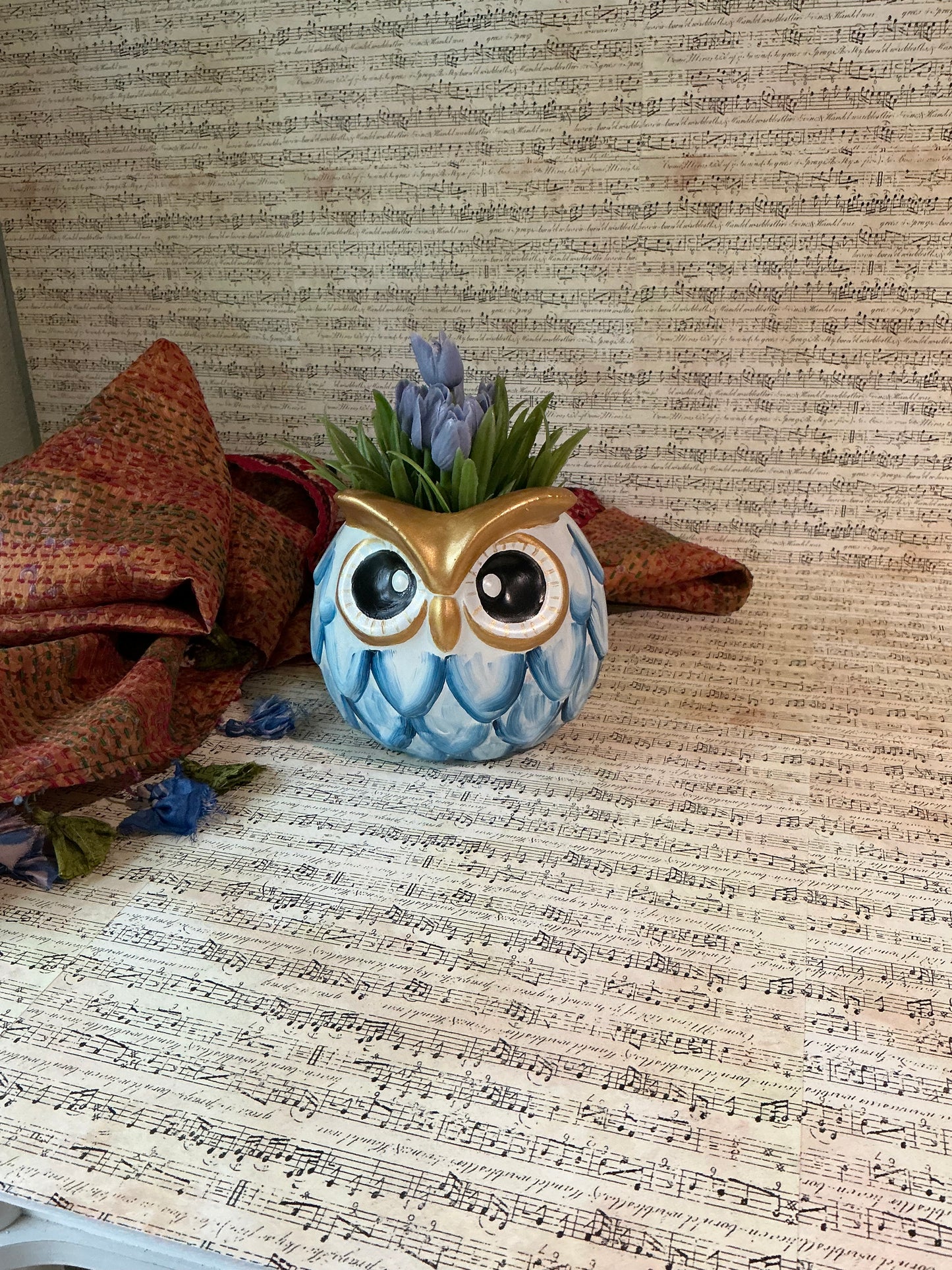 Big-Eyed Owl Planter