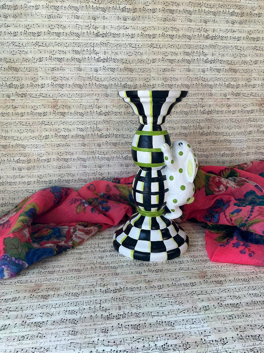 Bunny Pillar Candle Holder