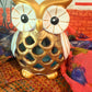 Glowing Ceramic Owl