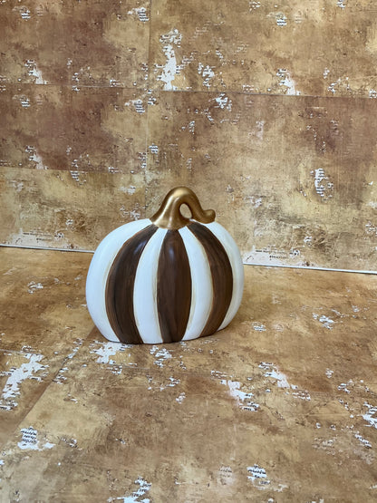 Brown and Cream Pumpkins