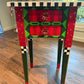 Poinsettia Accent Table
