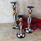 Classic Taper Candlesticks, Set of 3