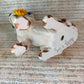 Hand Painted Daisy Dog