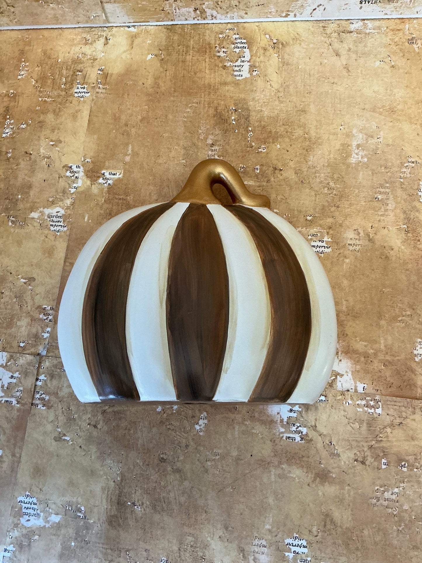 Brown and Cream Pumpkins