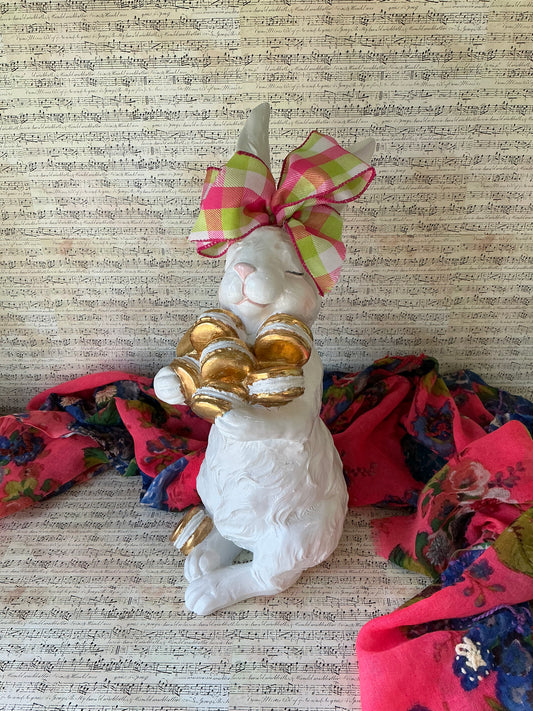 White Rabbit With Macarons