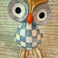 Big-Eyed Owl Figurine