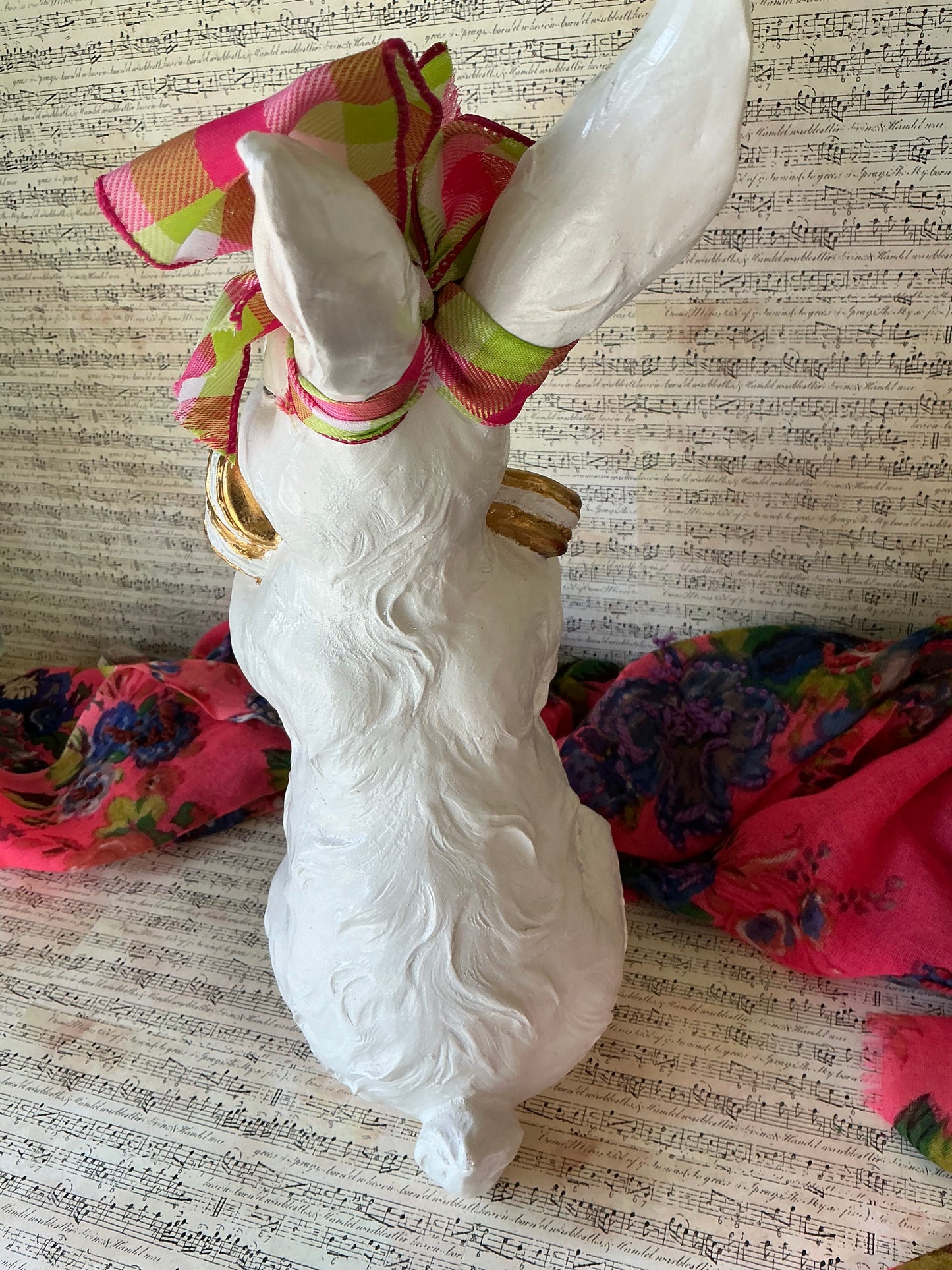 White Rabbit With Macarons