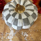 Gray and White Squashed Pumpkin