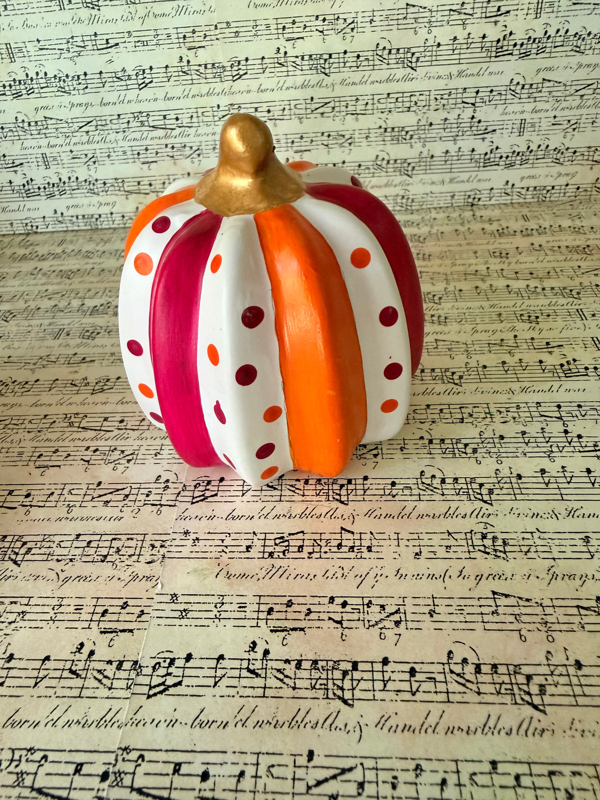 Pumpkins, Orange & Magenta