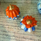 Blue & White Pumpkin