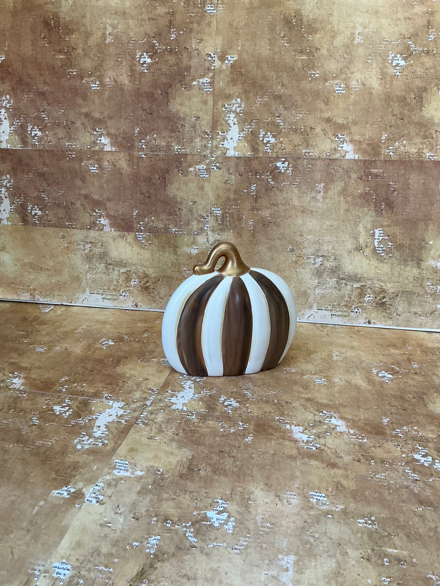 Brown and Cream Pumpkins