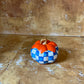 Blue, White and Orange Pumpkins