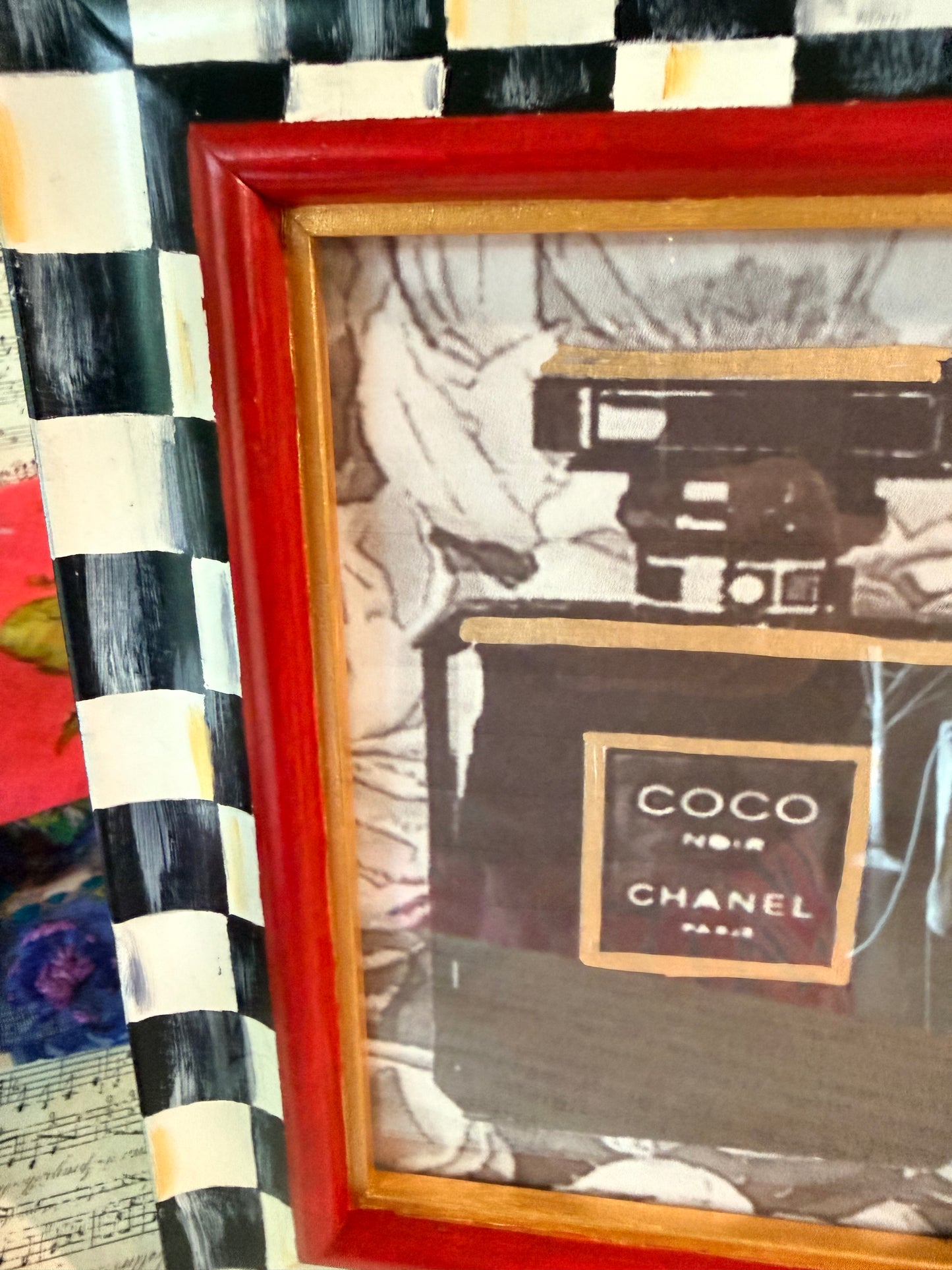 Fancy Chanel Frame