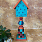 Whimsical Birdhouse figurine